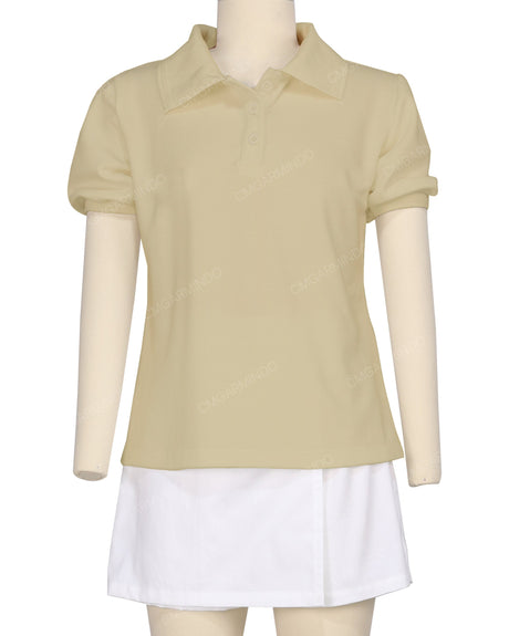 Puff Sleeve Polo