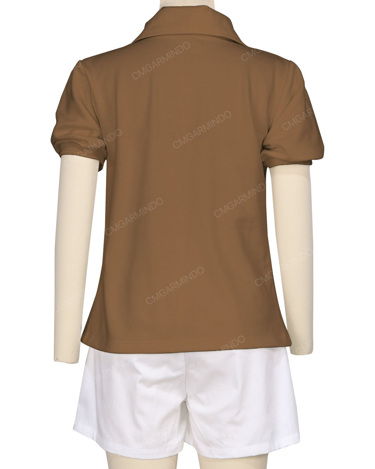 Puff Sleeve Polo