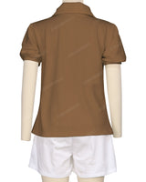 Puff Sleeve Polo