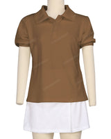 Puff Sleeve Polo