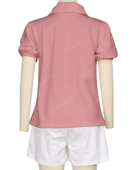 Puff Sleeve Polo