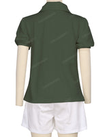 Puff Sleeve Polo