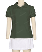 Puff Sleeve Polo