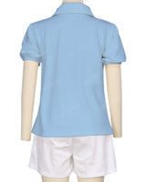 Puff Sleeve Polo