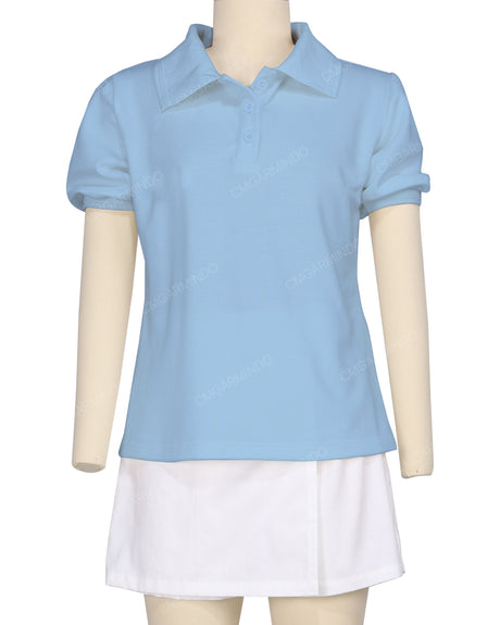 Puff Sleeve Polo