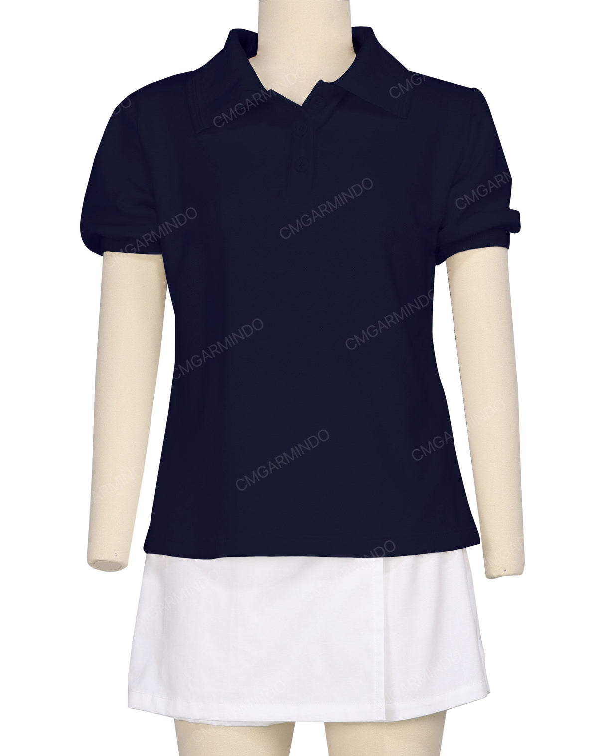 Puff Sleeve Polo
