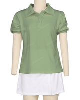 Puff Sleeve Polo