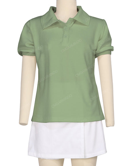Puff Sleeve Polo