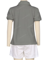 Puff Sleeve Polo