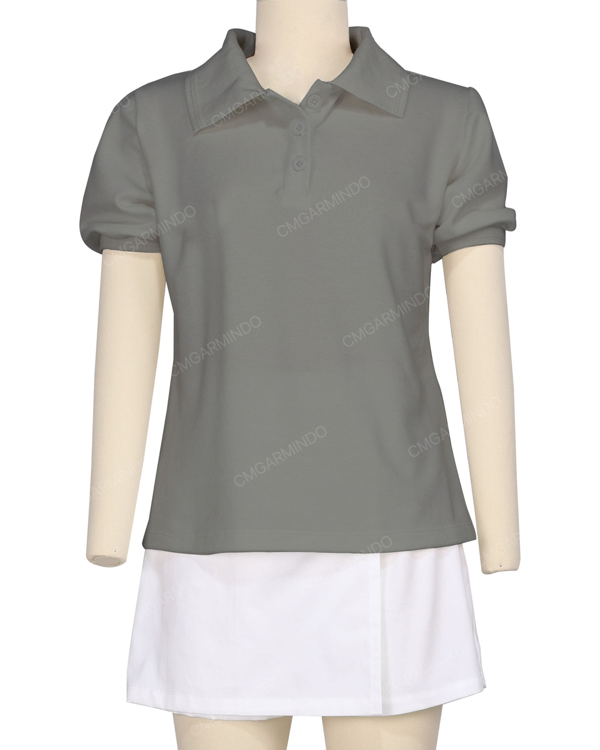 Puff Sleeve Polo