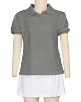 Puff Sleeve Polo