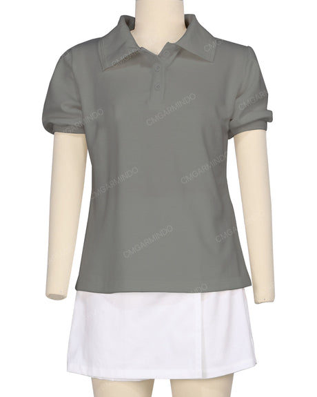 Puff Sleeve Polo