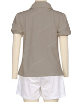 Puff Sleeve Polo