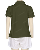 Puff Sleeve Polo