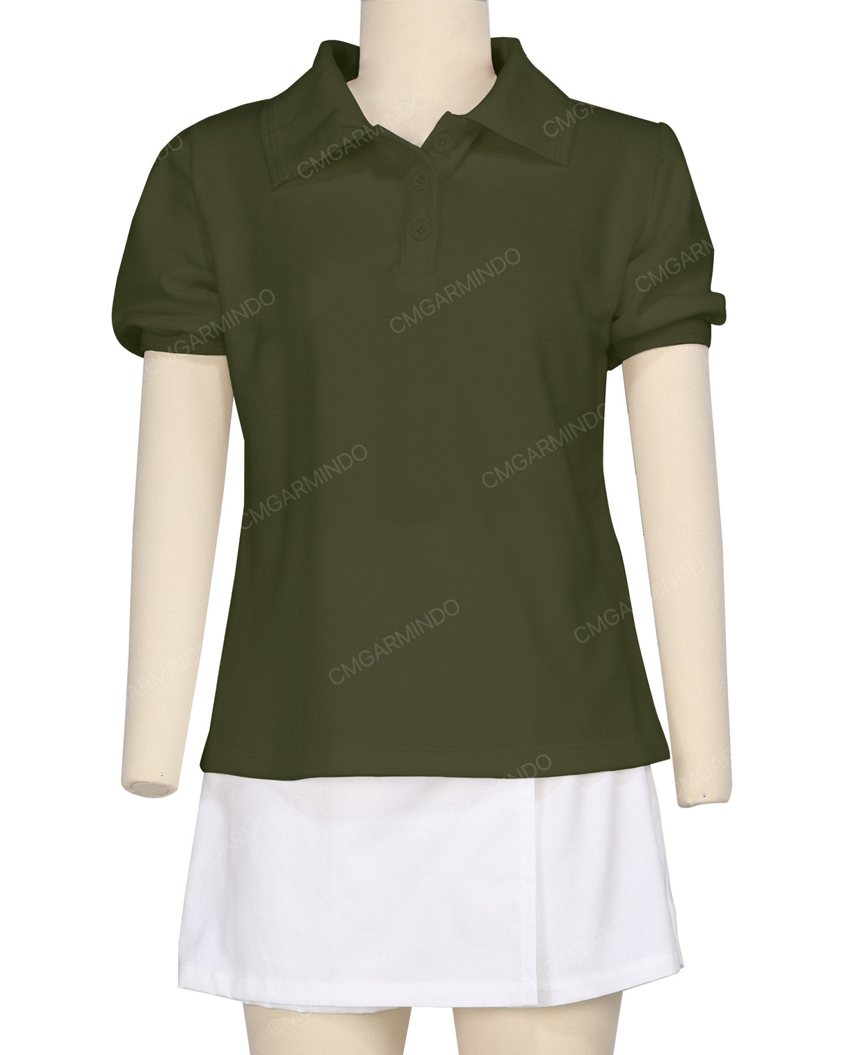 Puff Sleeve Polo