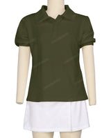 Puff Sleeve Polo