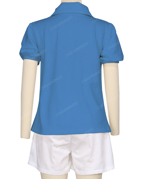 Puff Sleeve Polo