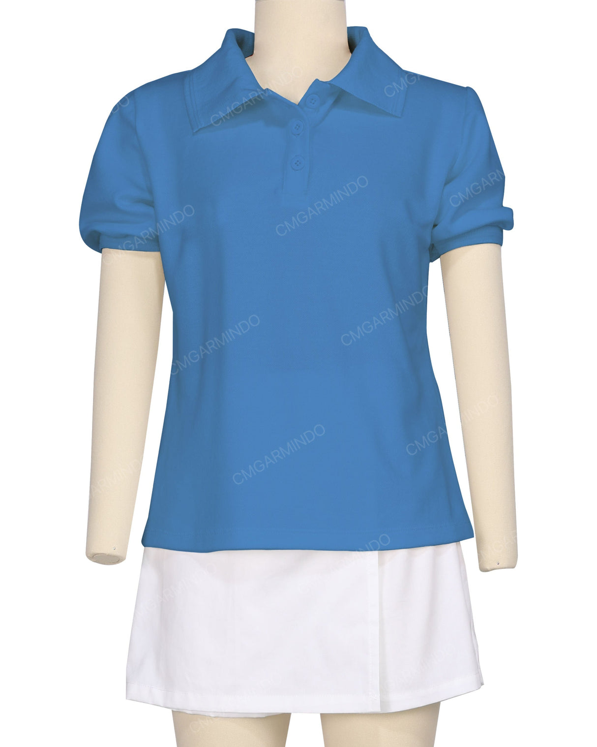 Puff Sleeve Polo
