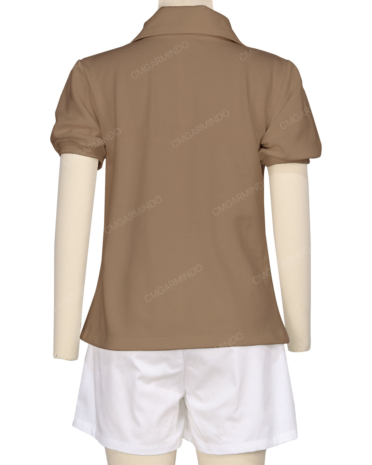 Puff Sleeve Polo