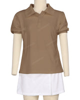 Puff Sleeve Polo