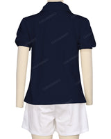Puff Sleeve Polo