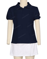 Puff Sleeve Polo