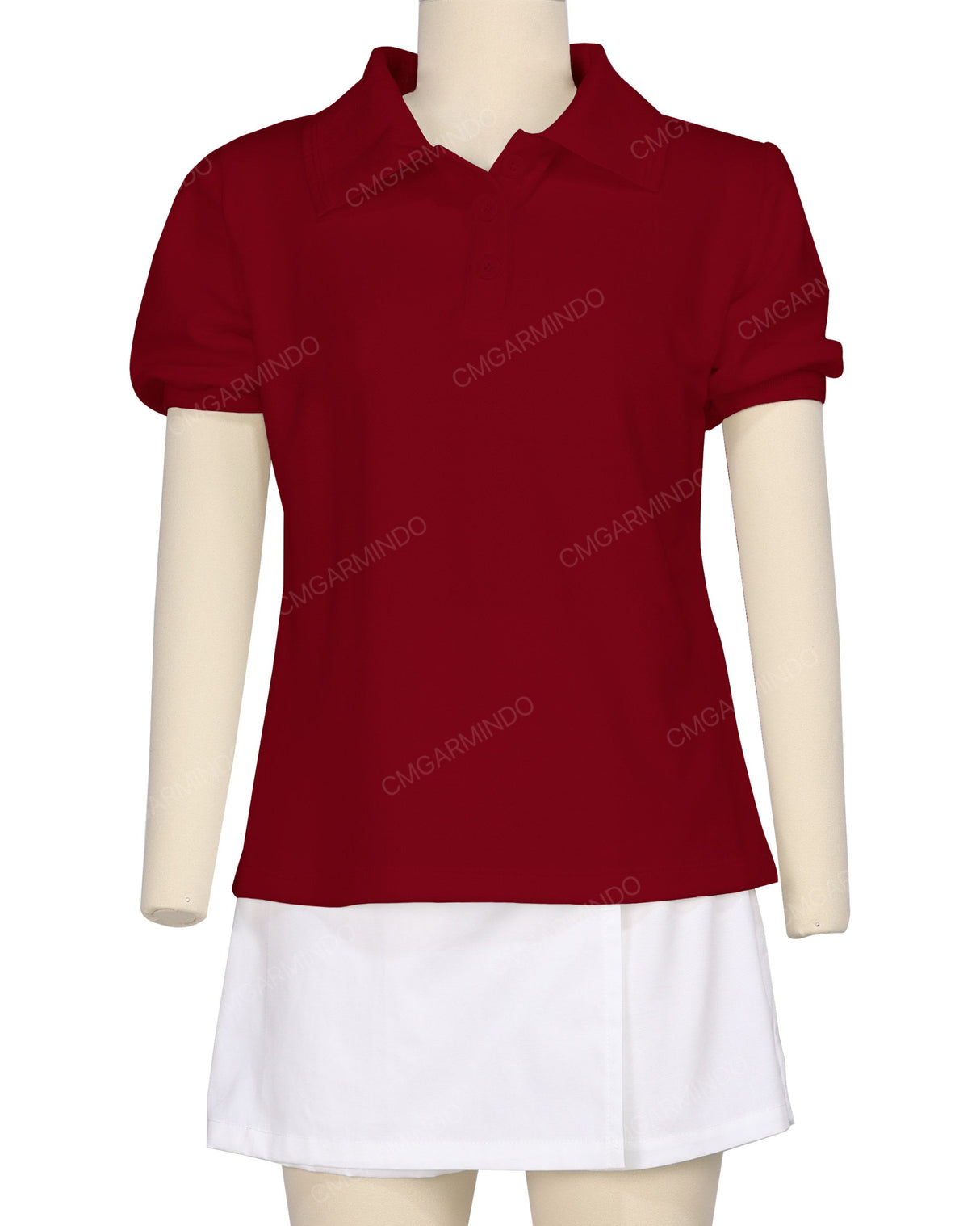 Puff Sleeve Polo