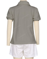 Puff Sleeve Polo
