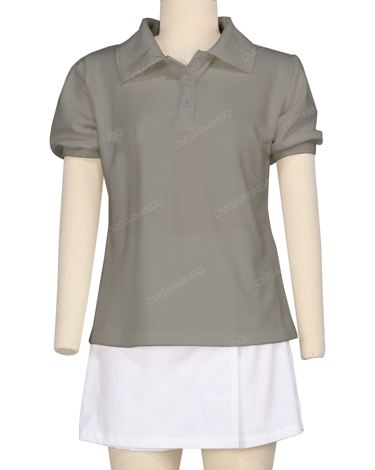 Puff Sleeve Polo