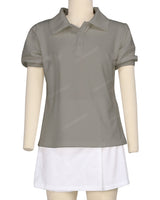 Puff Sleeve Polo