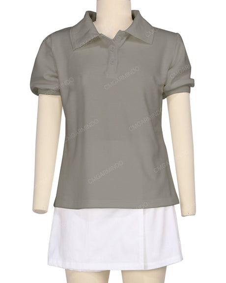 Puff Sleeve Polo