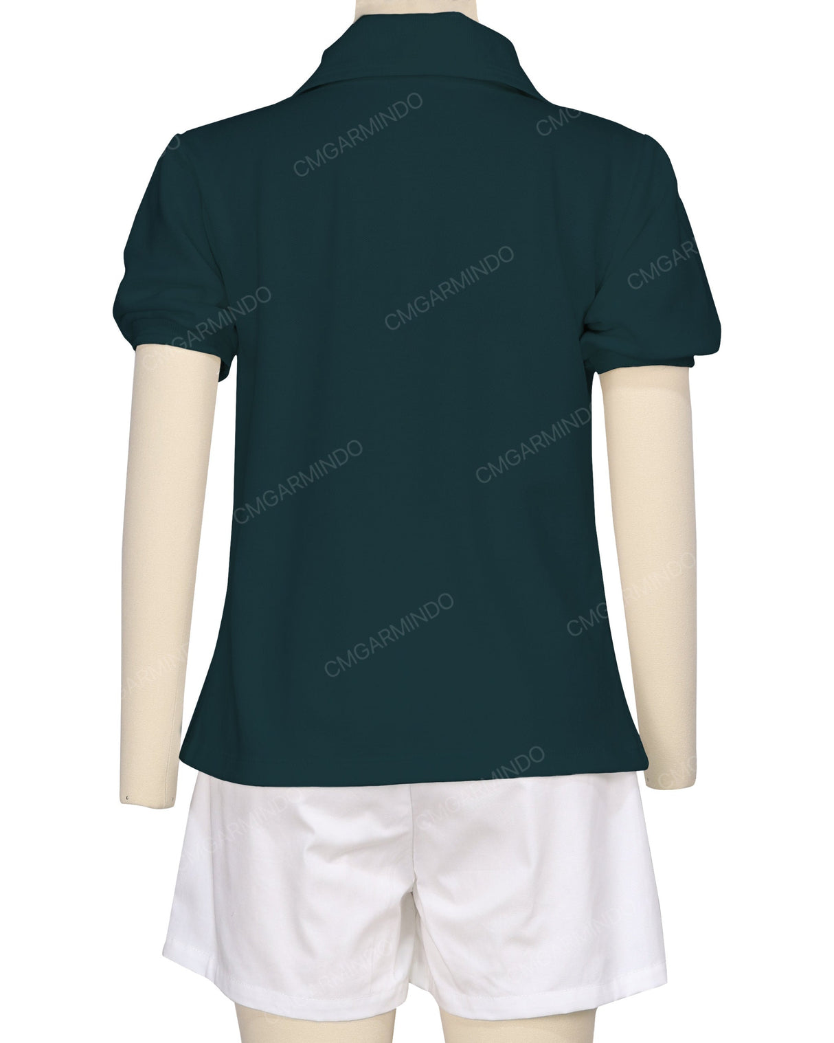 Puff Sleeve Polo