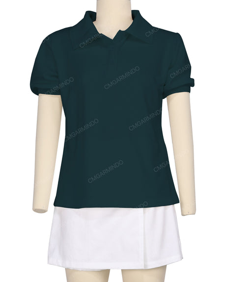 Puff Sleeve Polo