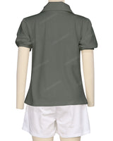 Puff Sleeve Polo