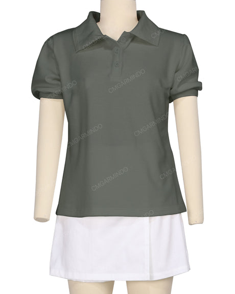 Puff Sleeve Polo