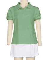 Puff Sleeve Polo