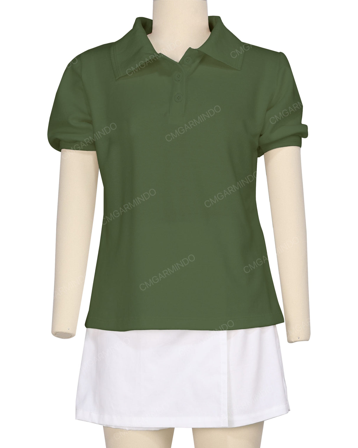 Puff Sleeve Polo