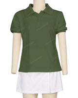Puff Sleeve Polo
