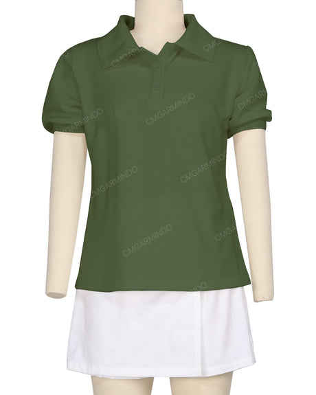 Puff Sleeve Polo
