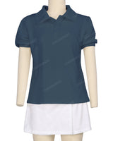 Puff Sleeve Polo
