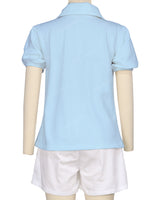 Puff Sleeve Polo