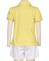 Puff Sleeve Polo
