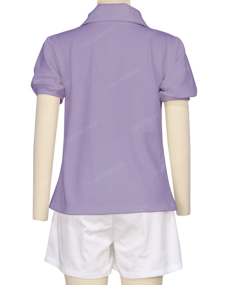 Puff Sleeve Polo