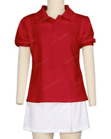 Puff Sleeve Polo