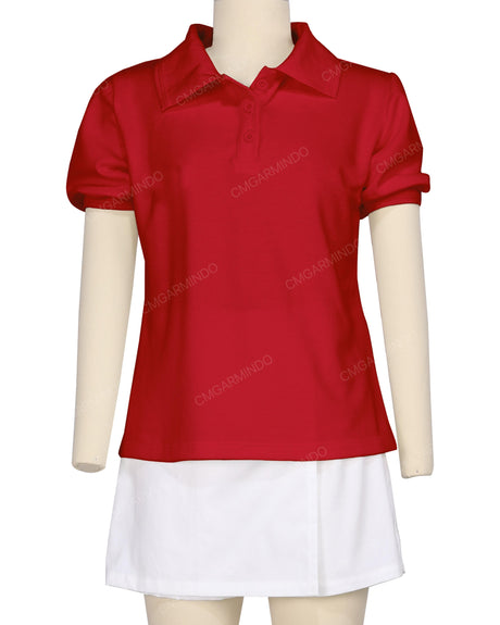 Puff Sleeve Polo
