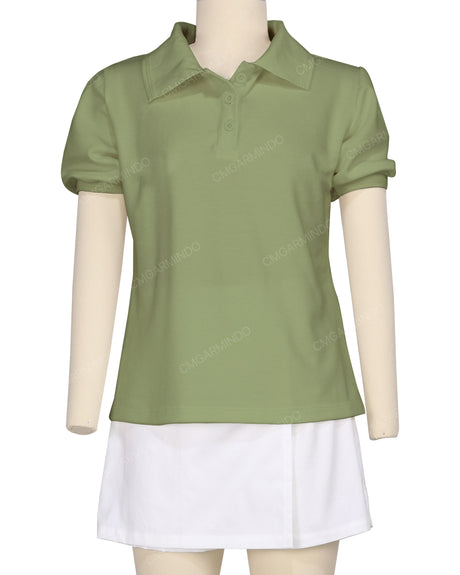 Puff Sleeve Polo