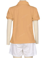 Puff Sleeve Polo