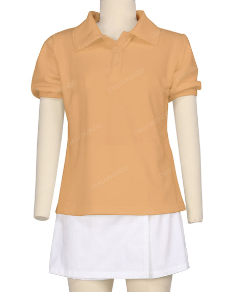 Puff Sleeve Polo