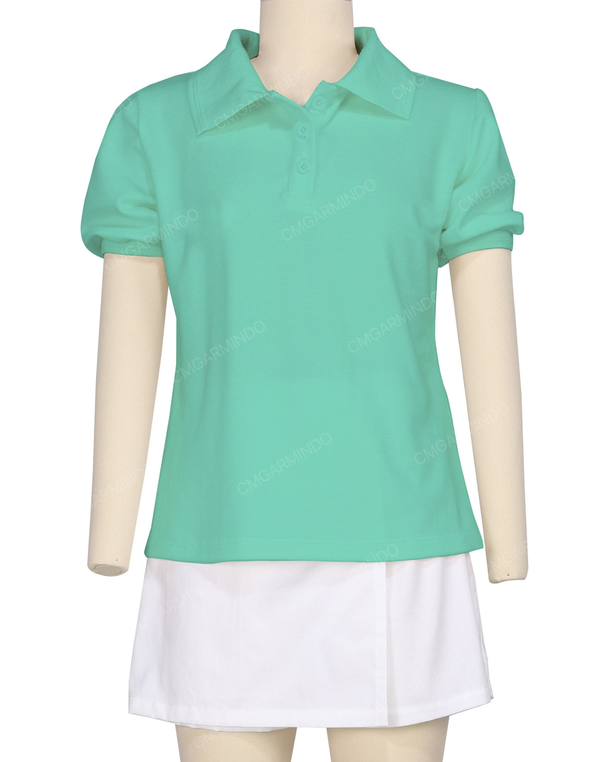 Puff Sleeve Polo
