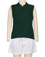 Sleeveless Button Up Shirt